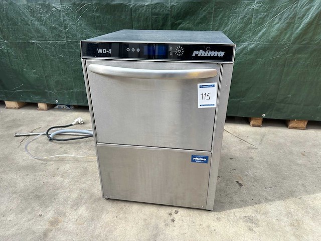 2017 rhima wd-4s korvenvaatwasmachine - afbeelding 1 van  3