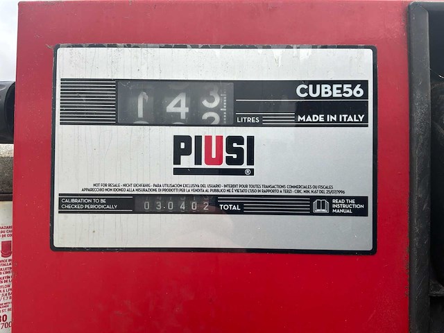 2017 robex hamer dieseltank met pius cube56 pomp - afbeelding 6 van  10