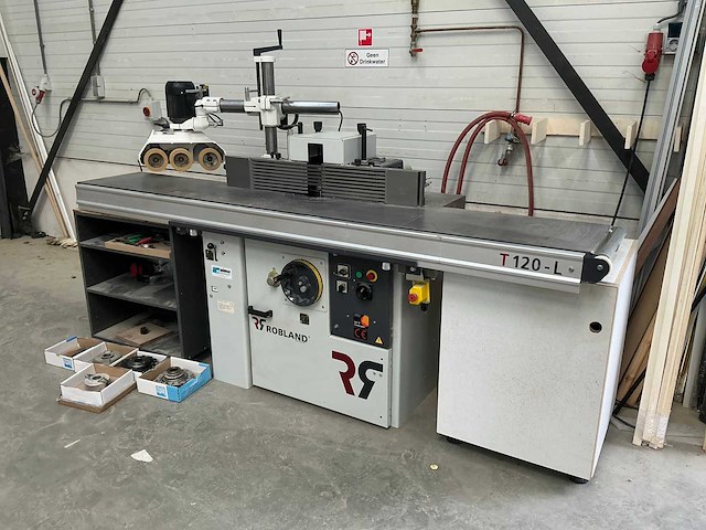 2017 robland t120tl 1 assige freesbank - afbeelding 1 van  7