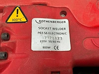 2017 rothenberger roweld p63-s6 kunsstoflasapparaat 20-63mm - afbeelding 6 van  7