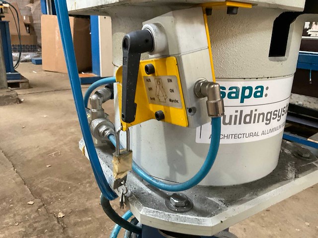 2017 sapa building system tg0092a pneumatische aluminium profielen pers - afbeelding 4 van  13