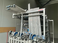 2017 saris c2000 steiger aanhangwagen met 2 complete steigers - afbeelding 4 van  35