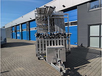2017 saris c2000 steiger aanhangwagen met 2 complete steigers - afbeelding 30 van  35