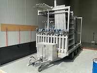 2017 saris c2000 steiger aanhangwagen met 2 complete steigers - afbeelding 33 van  35