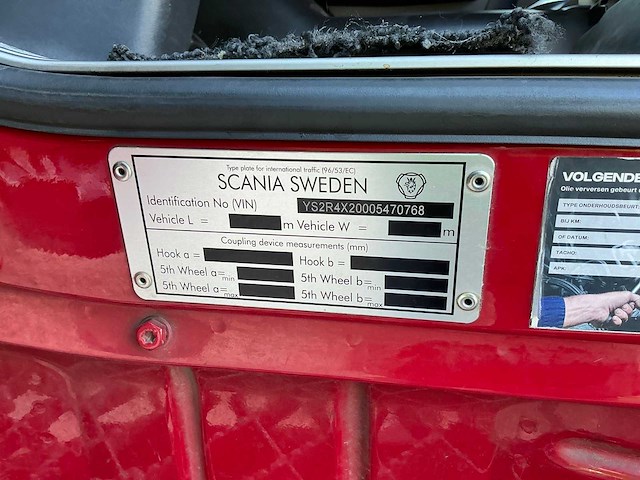 2017 scania g410 opleggertrekker - afbeelding 26 van  48