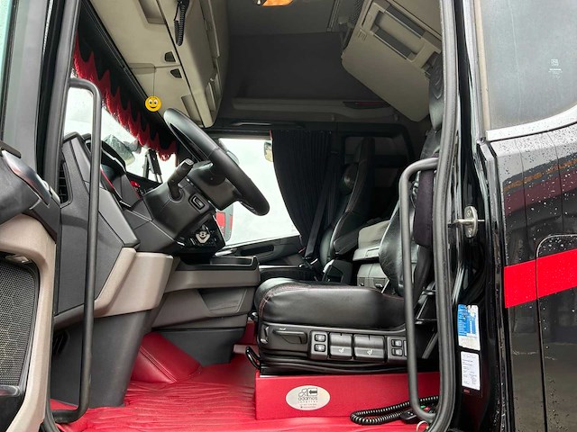 2017 scania s580 v8 vrachtwagen, opleggertrekker - afbeelding 5 van  21