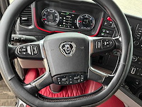 2017 scania s580 v8 vrachtwagen, opleggertrekker - afbeelding 13 van  21