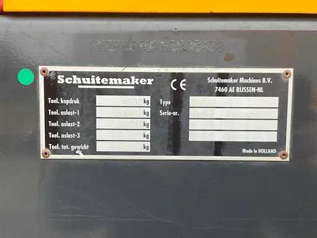 2017 schuitenmaker rapide 6600-s opraapwagen - afbeelding 18 van  21