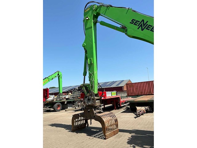 2017 sennebogen 821e banden graafmachine - afbeelding 3 van  22