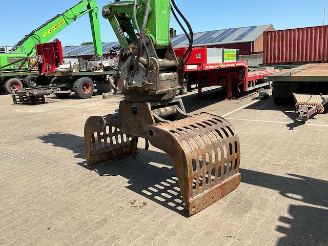2017 sennebogen 821e banden graafmachine - afbeelding 4 van  22