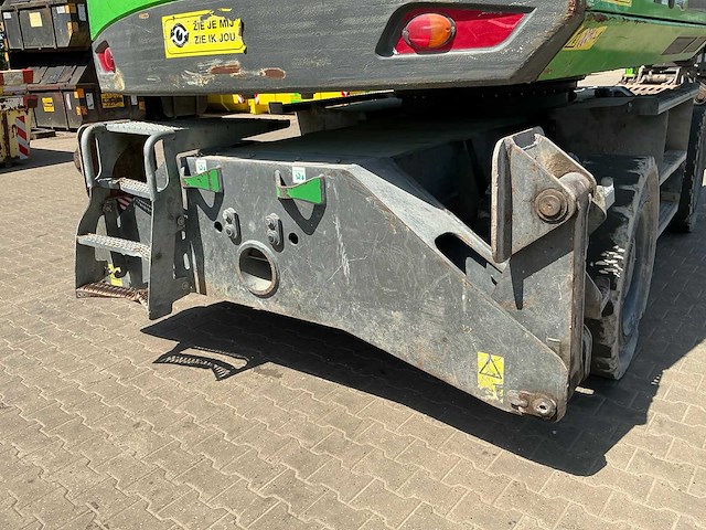 2017 sennebogen 821e banden graafmachine - afbeelding 9 van  22