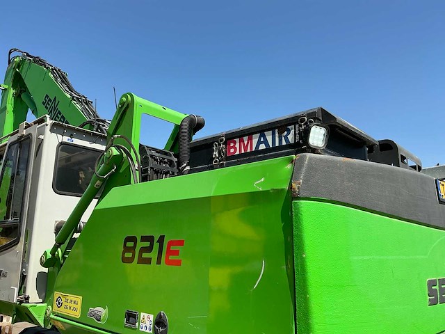 2017 sennebogen 821e banden graafmachine - afbeelding 10 van  22