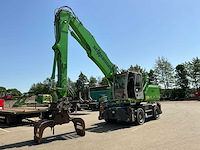 2017 sennebogen 821e banden graafmachine