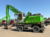 2017 sennebogen 821e banden graafmachine - afbeelding 16 van  22