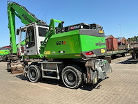 2017 sennebogen 821e banden graafmachine - afbeelding 17 van  22