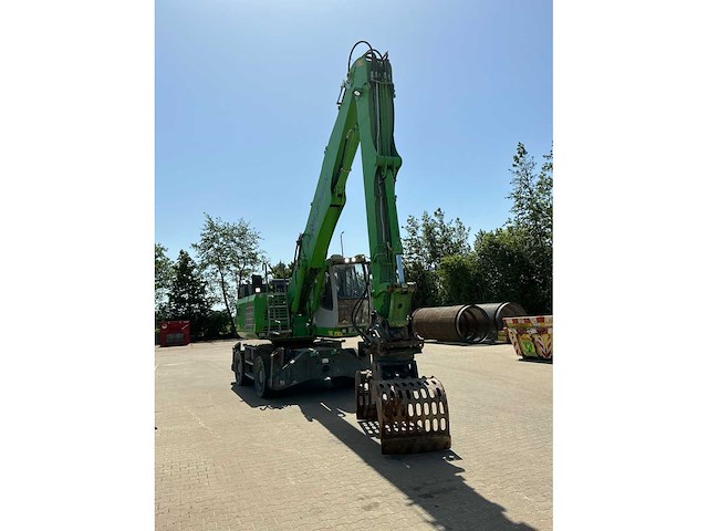 2017 sennebogen 821e banden graafmachine - afbeelding 20 van  22