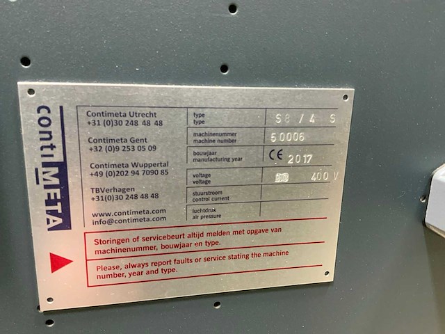 2017 siat s8/4s dozensluitmachine - afbeelding 3 van  6