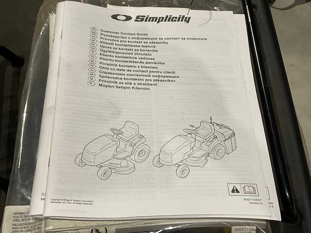 2017 simplicity srd100 zitmaaier - afbeelding 7 van  15
