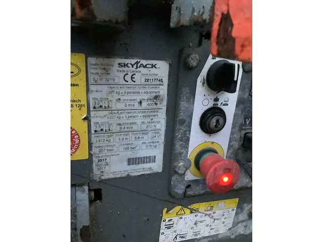 2017 skyjack sji3219 hoogwerker - afbeelding 6 van  6