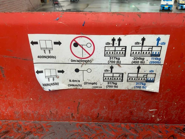 2017 skyjack sjiii 4632 schaarhoogwerker - afbeelding 10 van  19