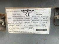 2017 skyjack sjiii 4632 schaarhoogwerker - afbeelding 11 van  19