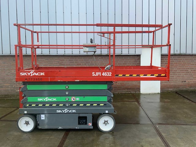 2017 skyjack sjiii 4632 schaarhoogwerker - afbeelding 12 van  19