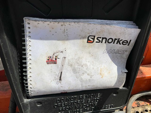 2017 snorkel a46jrt hoogwerker - afbeelding 13 van  21