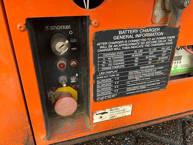 2017 snorkel s3219e hoogwerker - afbeelding 4 van  13