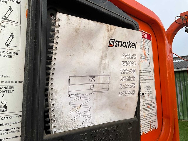 2017 snorkel s3219e hoogwerker - afbeelding 5 van  13