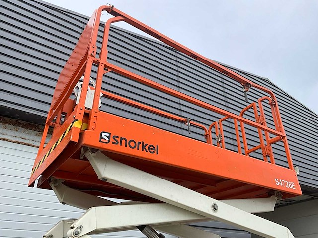 2017 snorkel s4726e hoogwerker - afbeelding 11 van  13