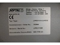 2017 softal lppe010-0-(3)keg 2 plasma behandeling machine (c) - afbeelding 5 van  30