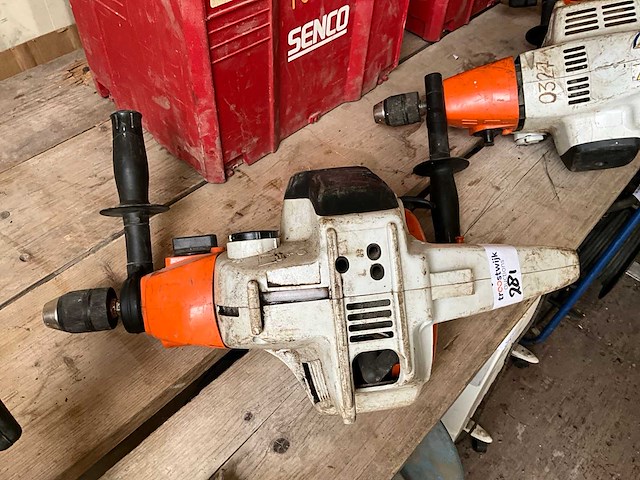 2017 stihl bt45 benzine boormachine - afbeelding 2 van  5