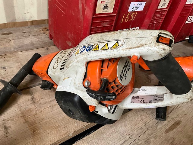 2017 stihl bt45 benzine boormachine - afbeelding 4 van  5