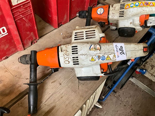 2017 stihl bt45 benzine boormachine - afbeelding 2 van  5