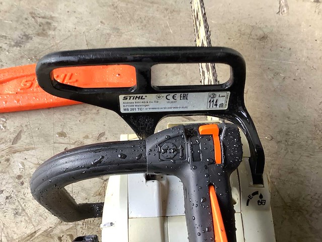 2017 stihl ms201tc kettingzaag - afbeelding 4 van  4