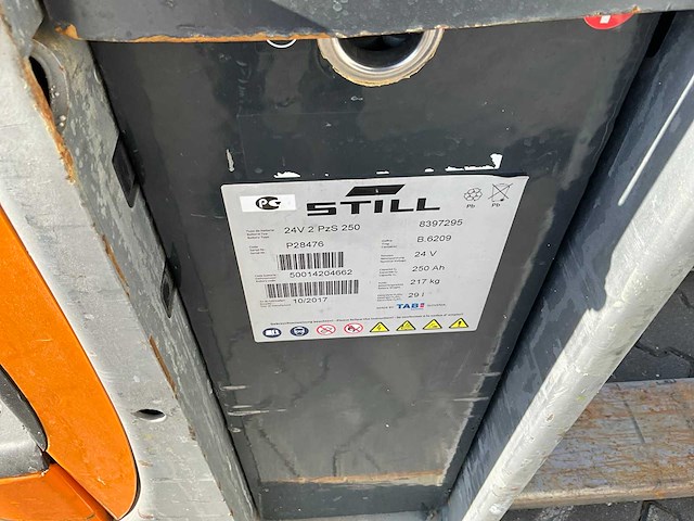 2017 still exu20 elektrische palletwagens - afbeelding 3 van  5