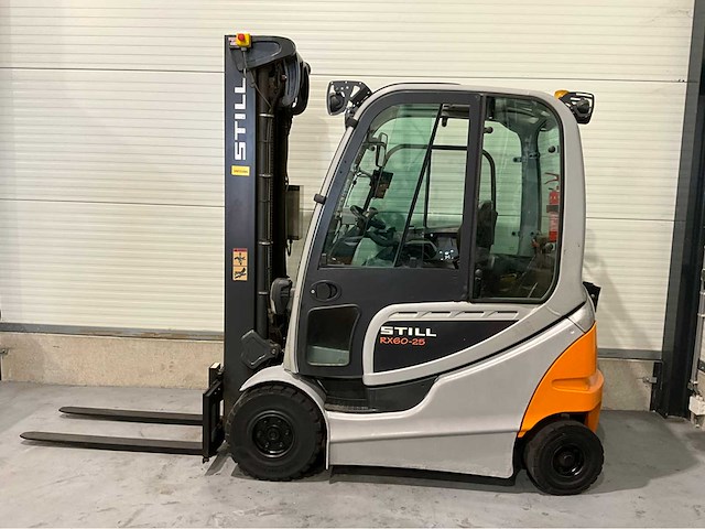 2017 still rx 60-25 2500kg vorkheftruck 2856uur ! - afbeelding 9 van  11