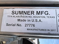 2017 sumner manufacturing 2124 materiaallift / kanaallift - afbeelding 8 van  8