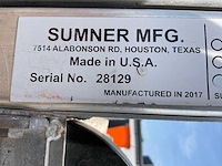 2017 sumner manufacturing 2124 materiaallift / kanaallift - afbeelding 8 van  8