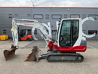 2017 takeuchi tb235 minigraafmachine - afbeelding 12 van  34