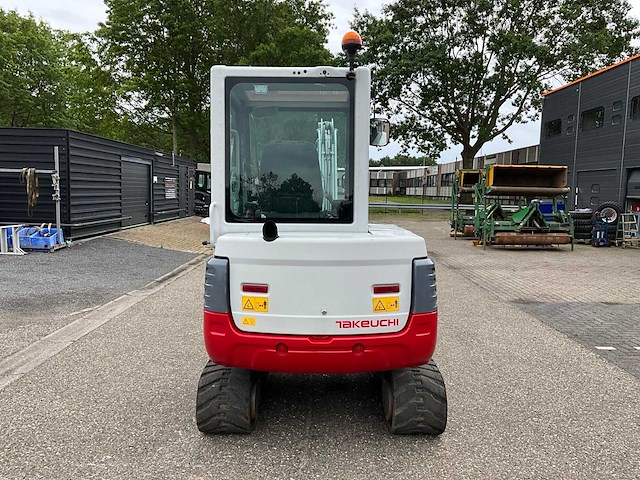 2017 takeuchi tb235 minigraafmachine - afbeelding 29 van  34