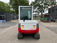 2017 takeuchi tb235 minigraafmachine - afbeelding 29 van  34
