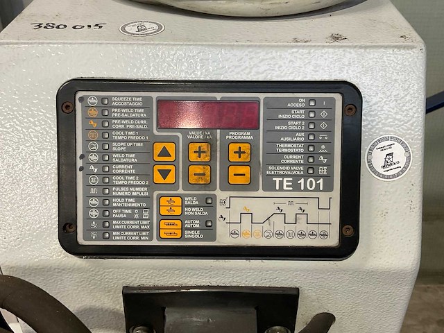 2017 tecna 4640n puntlasmachine - afbeelding 5 van  9