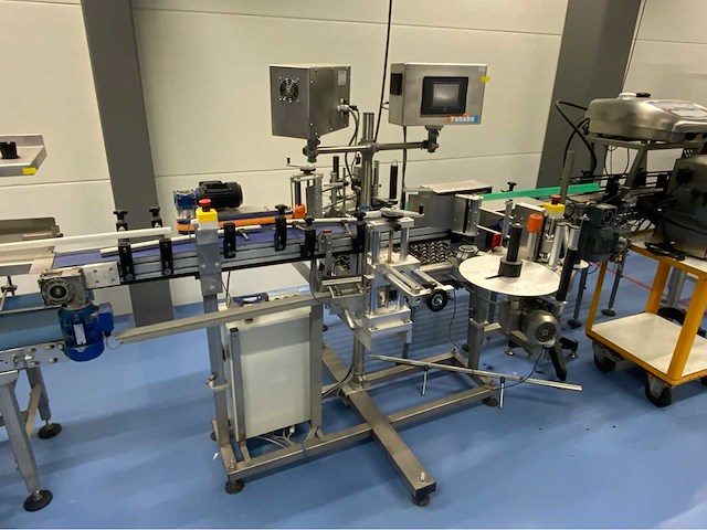2017 tehabo trb 2500/150 dubbele print- en etiketteermachine (c) - afbeelding 4 van  5