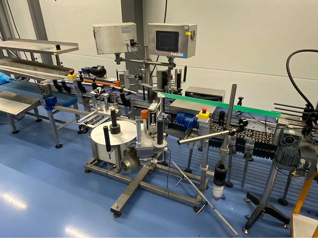 2017 tehabo trb 2500/150 dubbele print- en etiketteermachine - afbeelding 2 van  5