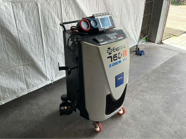 2017 texo 760r airco test- en vulapparaat r134a / r1234yf - afbeelding 5 van  10