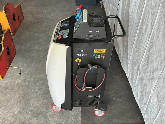 2017 texo 760r airco test- en vulapparaat r134a / r1234yf - afbeelding 8 van  10
