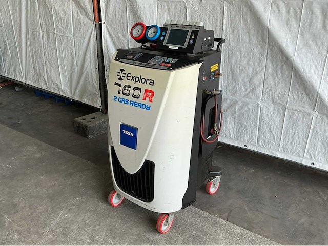 2017 texo 760r airco test- en vulapparaat r134a / r1234yf - afbeelding 4 van  10