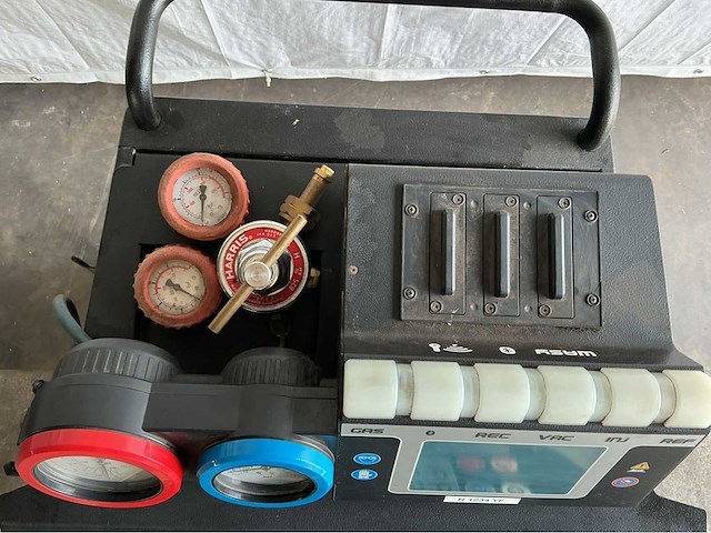 2017 texo 760r airco test- en vulapparaat r134a / r1234yf - afbeelding 5 van  10