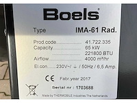 2017 thermobile ima-61 industriële heater / event heater / hetelucht turbine - afbeelding 12 van  13